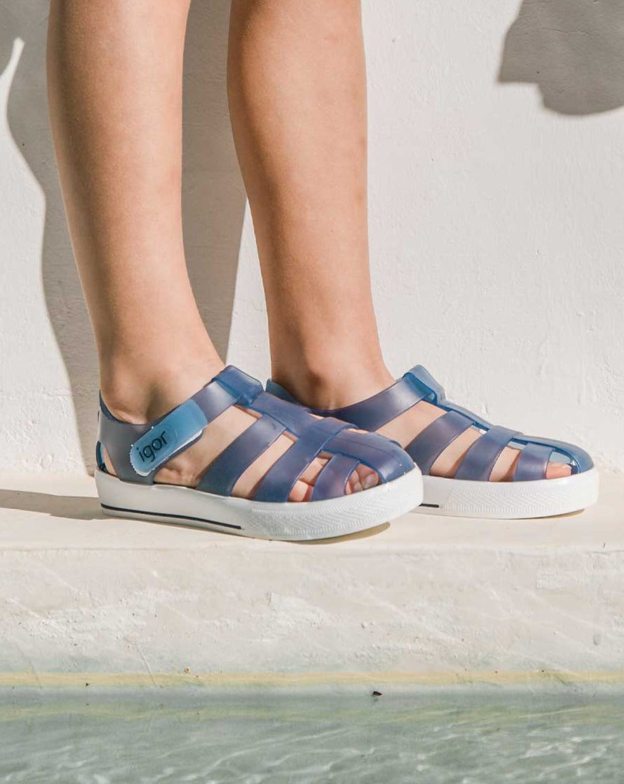 SANDALIAS IGOR STAR AZUL MARINO