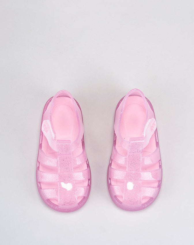 SANDALIAS IGOR STAR GLITTER ROSA