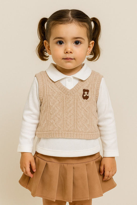 CONJUNTO PREPPY BEIGE AVALON