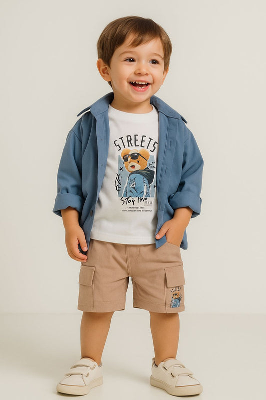 CONJUNTO 3 PIEZA “STREET BEAR”