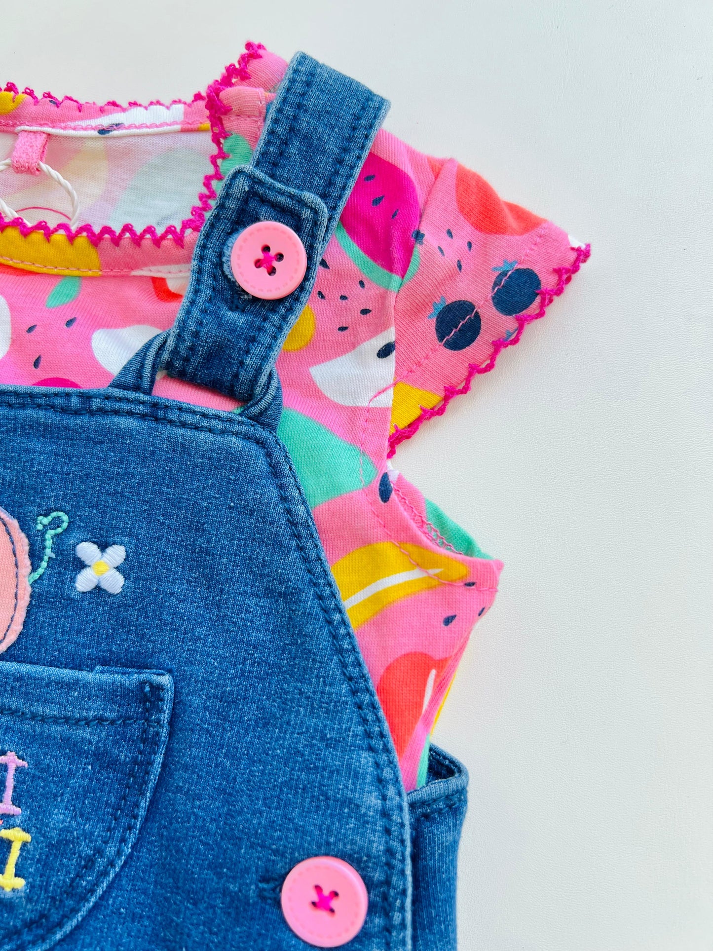 CONJUNTO TUTTI FRUTTI DENIM