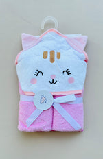 TOALLA BABY CON CAPUCHA ANIMALS