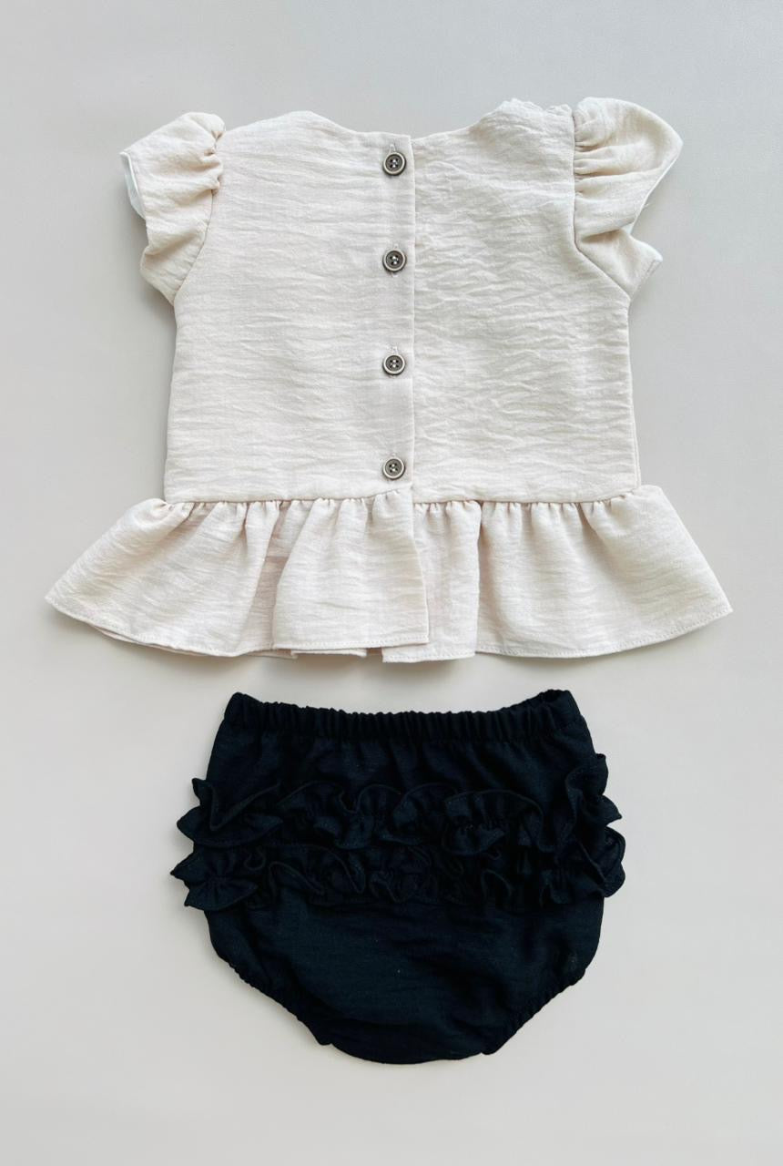 SET COQUETTE MOÑOS NEGRO