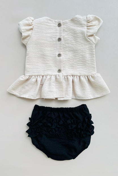 SET COQUETTE MOÑOS NEGRO