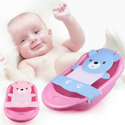 MALLA DE BAÑO OSO SENCILLA ROSA