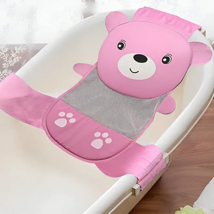 MALLA DE BAÑO OSO SENCILLA ROSA