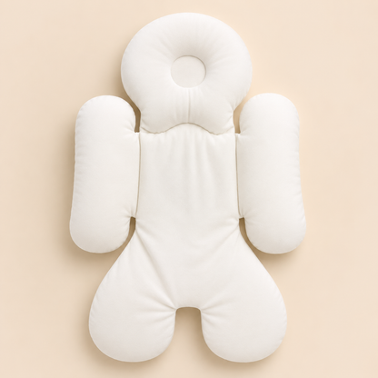 ALMOHADA DE COHE para Bebé – Soporte Ergonómico con Almohada Donut