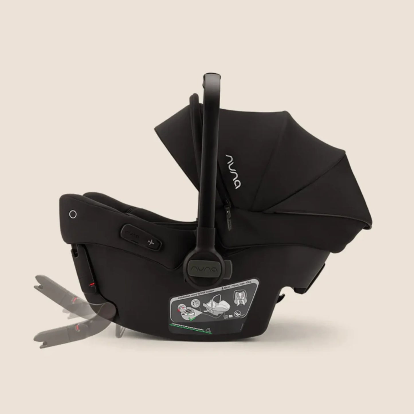 Combo Nuna TRVL + Nuna PIPA URBN – Cochecito y Silla de Auto para Bebé