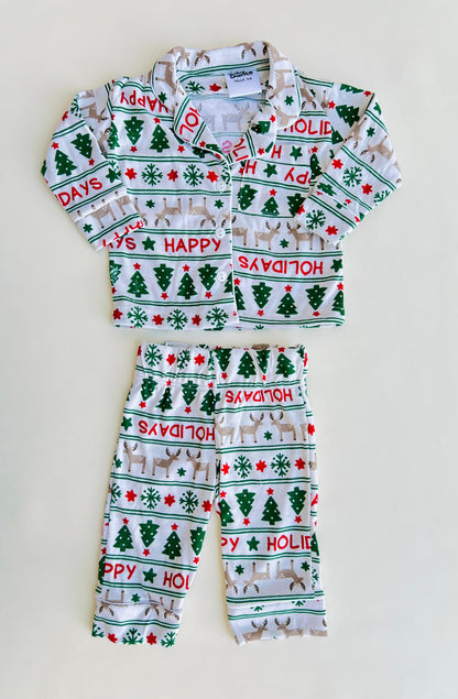 PIJAMAS NAVIDEÑAS BABY DANTS