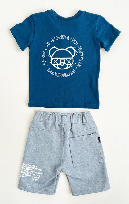 SET INFANTIL CON ESTAMPADO DIVERTIDO AMÉN