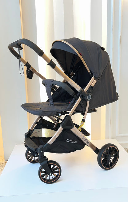 COCHE MALETA ÓNIX KIDILO-GRIS GRAFITO |MARA BABY TIENDA