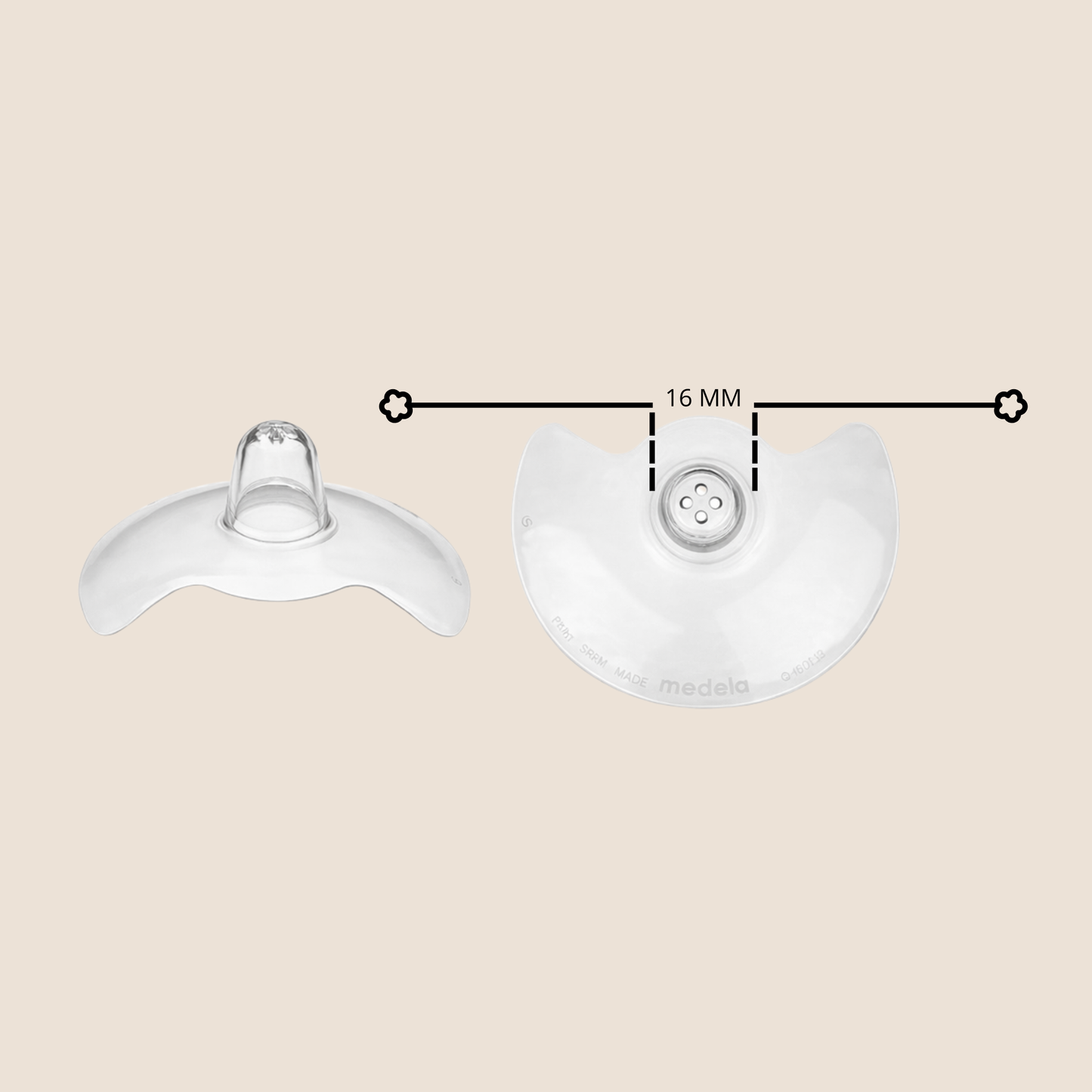 PEZONERAS CONTACT™ - MEDELA 16MM - TALLA S