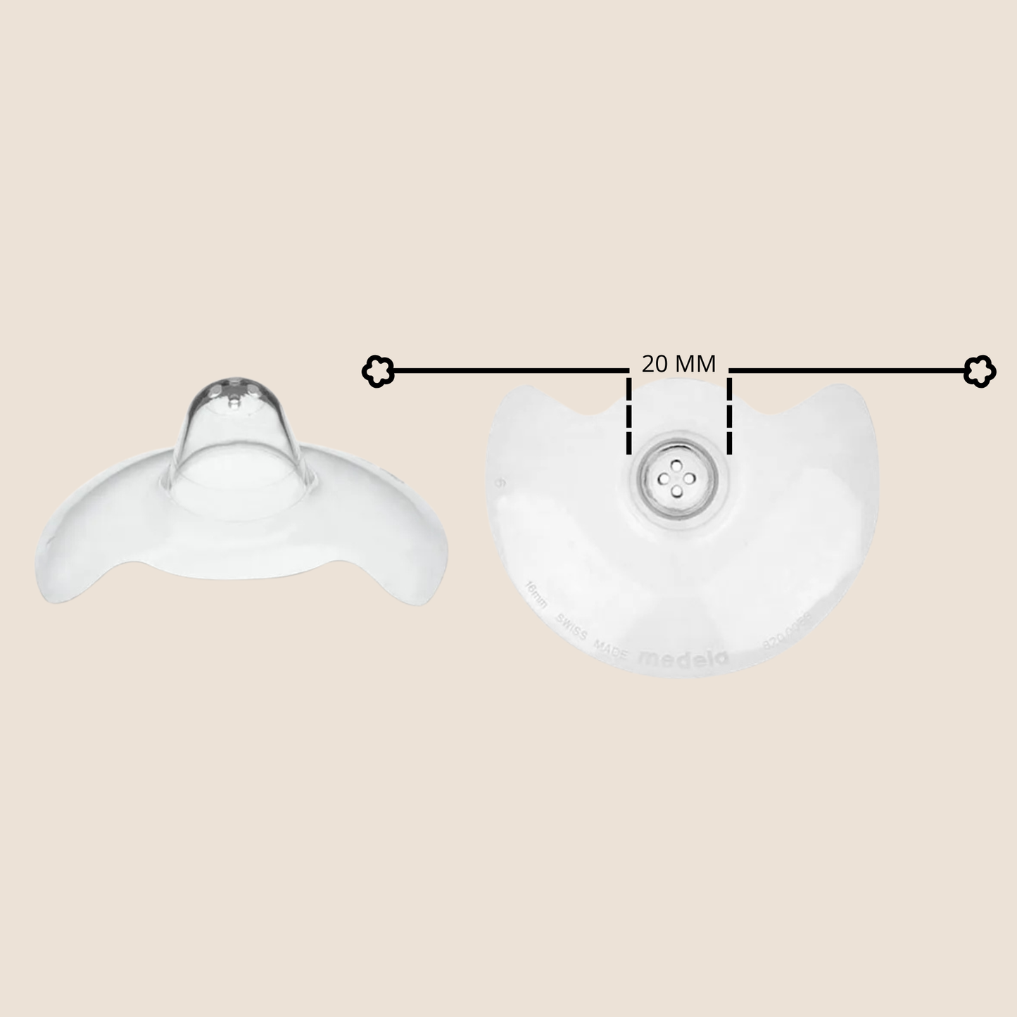 PEZONERAS CONTACT™ - MEDELA 16MM - TALLA M
