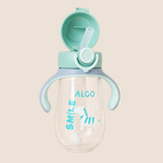⭕️VASO ENTRENADOR CON PITILLO Y TAPA SEGURA - COLOR VERDE