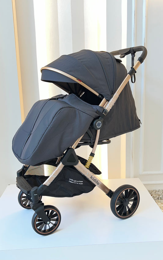 COCHE MALETA ÓNIX KIDILO-GRIS GRAFITO |MARA BABY TIENDA