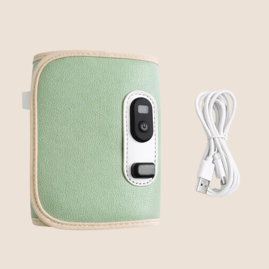 ⭕️CALENTADOR PORTATIL DE BIBERONES USB - VERDE