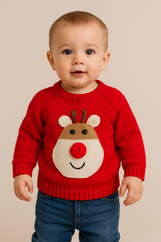 SUÉTER INFANTIL NAVIDEÑO RENITO