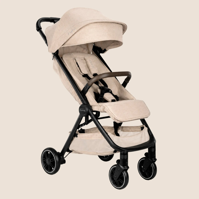 Coche Nuna TRVL Biscotti – Compacto y Ultraligero para Viajes