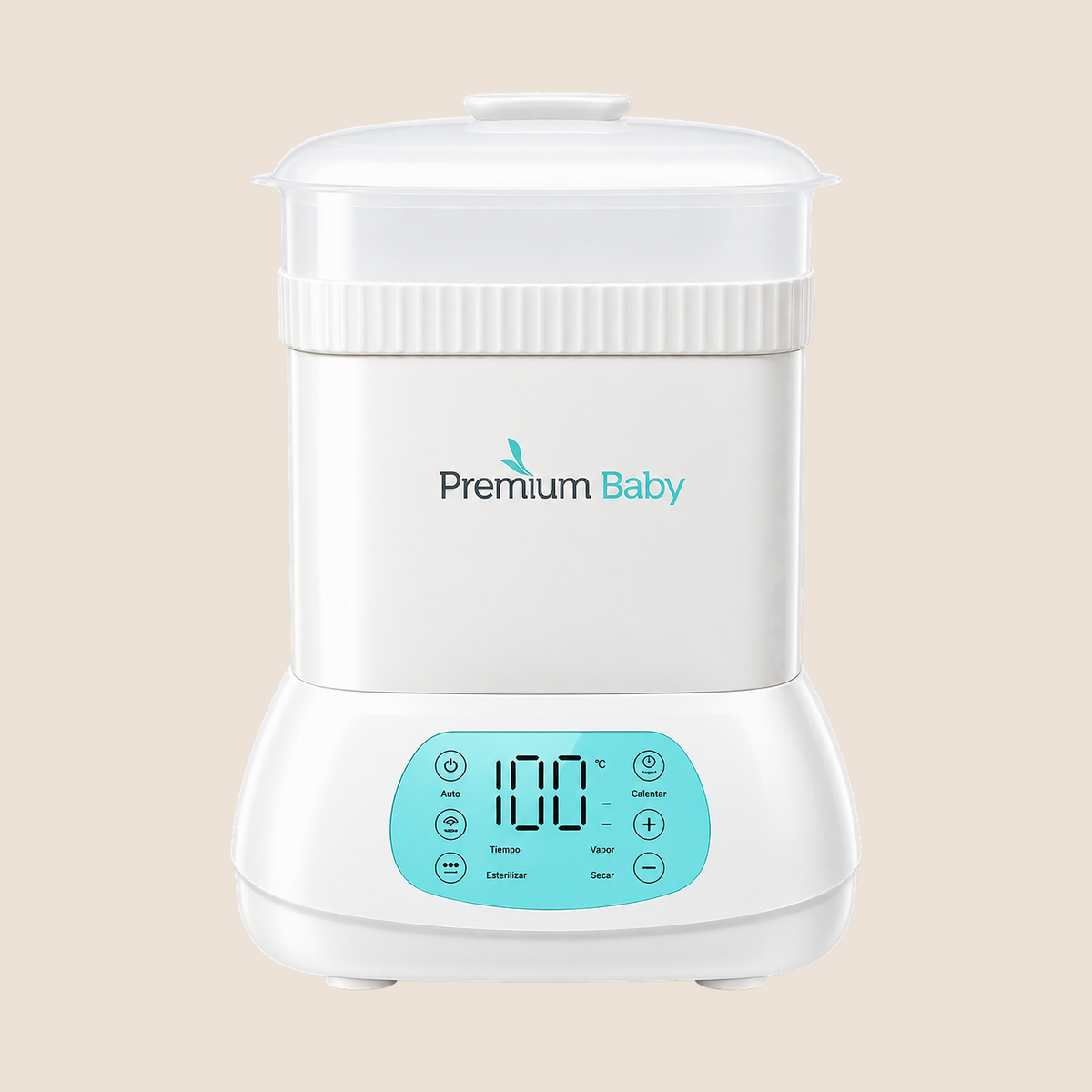 Esterilizador y Secador de Biberones Eléctrico con Pantalla Digital | Premium Baby