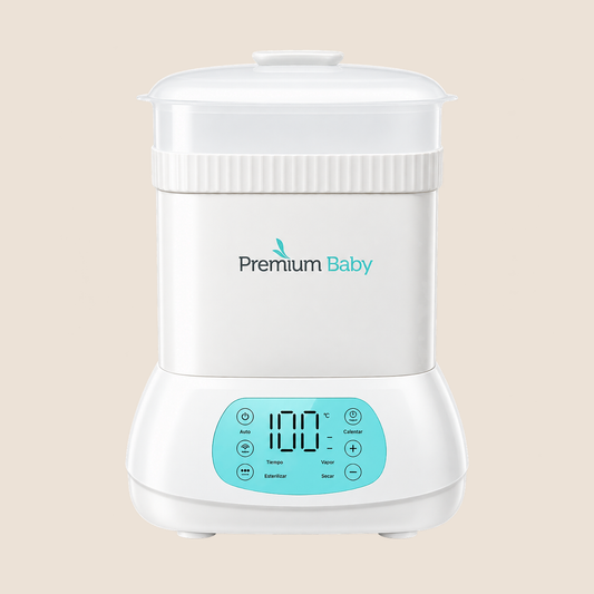 Esterilizador y Secador de Biberones Eléctrico con Pantalla Digital | Premium Baby