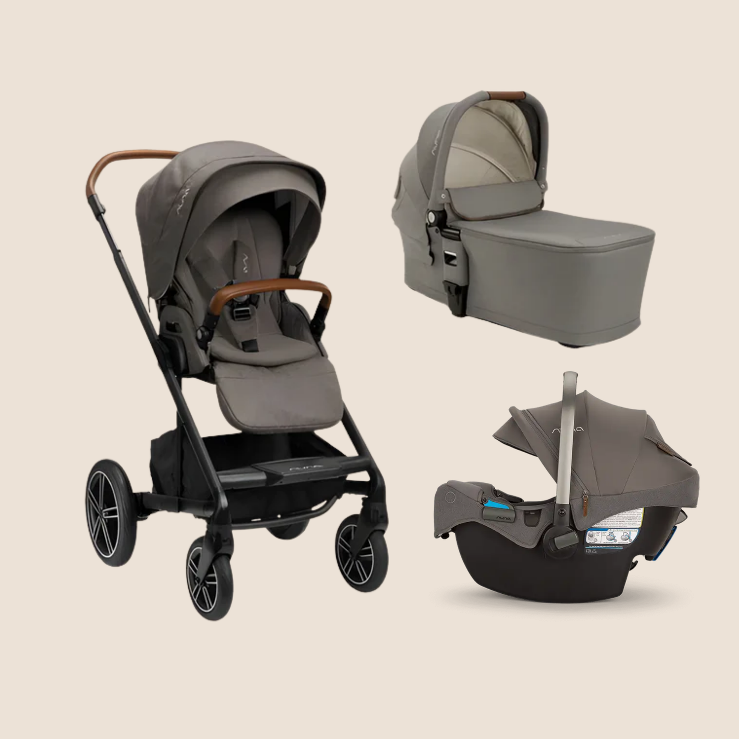 Coche Nuna Mixx™ NEXT + Moises Mixx + Pipa™ URBN | Mara Baby Tienda