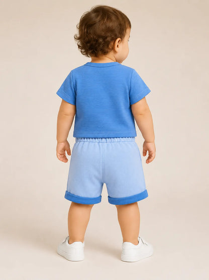 CONJUNTO INFANTIL BABY BOY AZUL