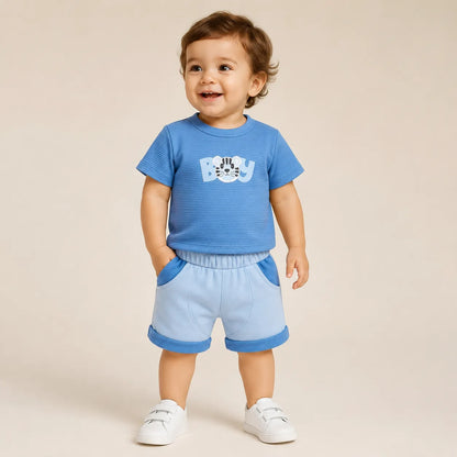 CONJUNTO INFANTIL BABY BOY AZUL