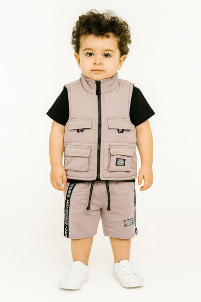 CONJUNTO URBANO 3 PIEZAS CON CHALECO