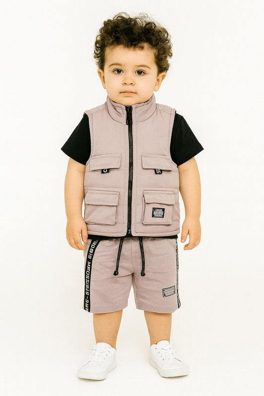 CONJUNTO URBANO 3 PIEZAS CON CHALECO