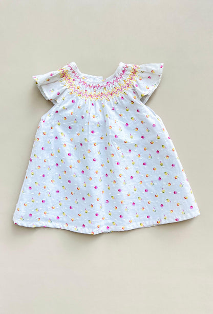 VESTIDO FRUTAL EUROPEO LOSAN