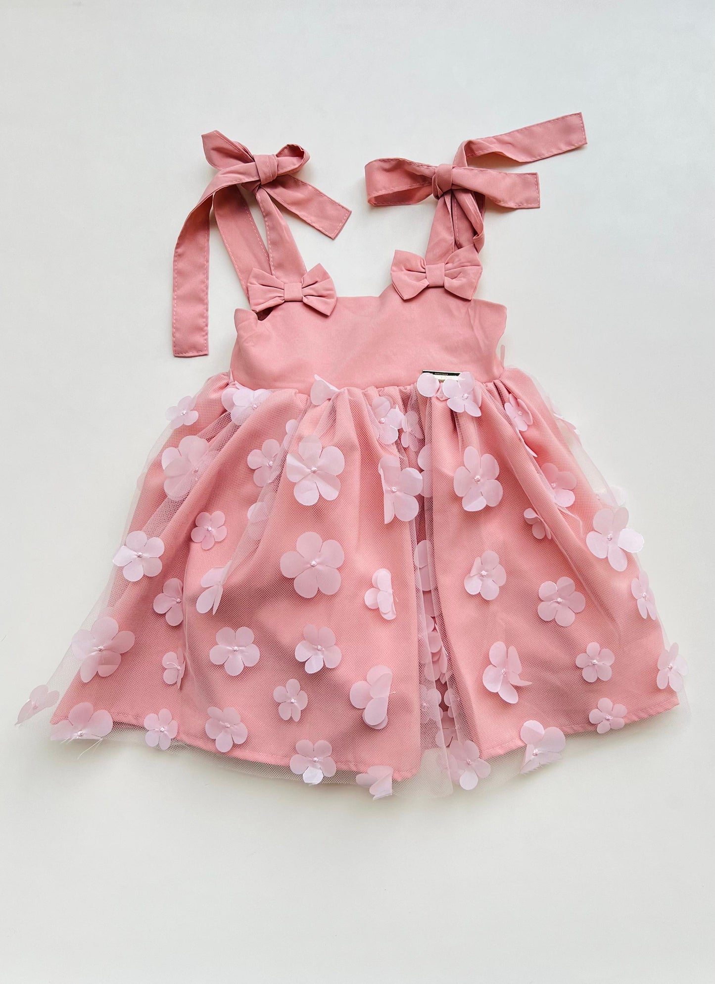 VESTIDO FLORAL LAZOS