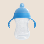 ⭕️VASO ENTRENADOR PARA BEBE CON ASAS - COLOR AZUL CLARO (DETALLE EN TAPA)
