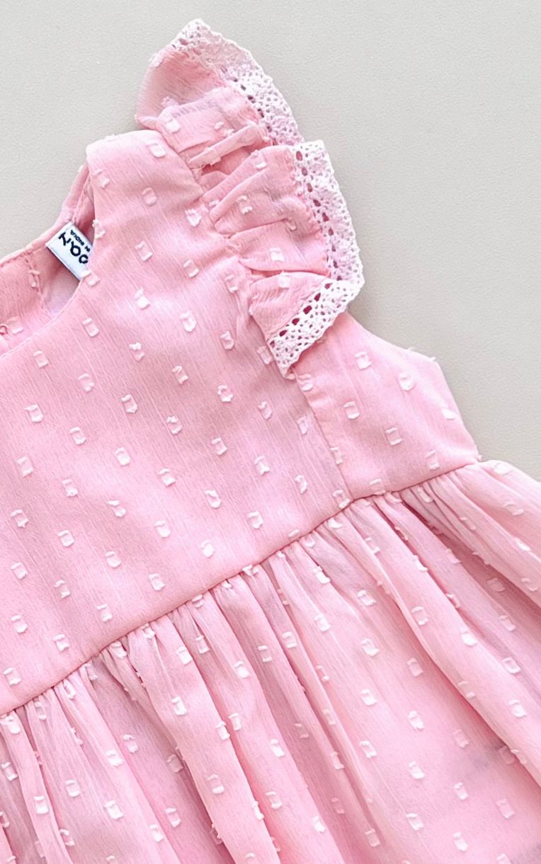 VESTIDO PUNTOS EUROPEO LOSAN