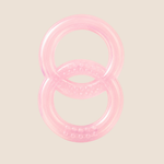 ⭕️Mordedor de Anillos Dobles para Bebé — Silicona Suave, Libre de BPA | Only Baby Gift Series