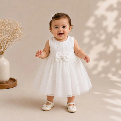 VESTIDO PERLAS - BEBE FELIZ