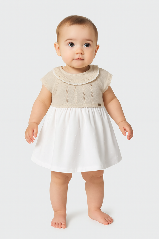 VESTIDO COMBINADO TRICOT MAYORAL
