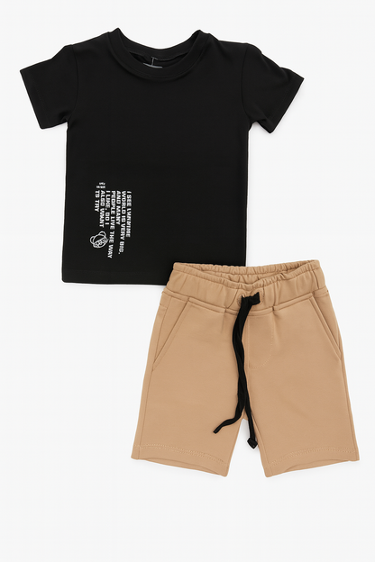 SET INFANTIL CON ESTAMPADO DIVERTIDO AMÉN