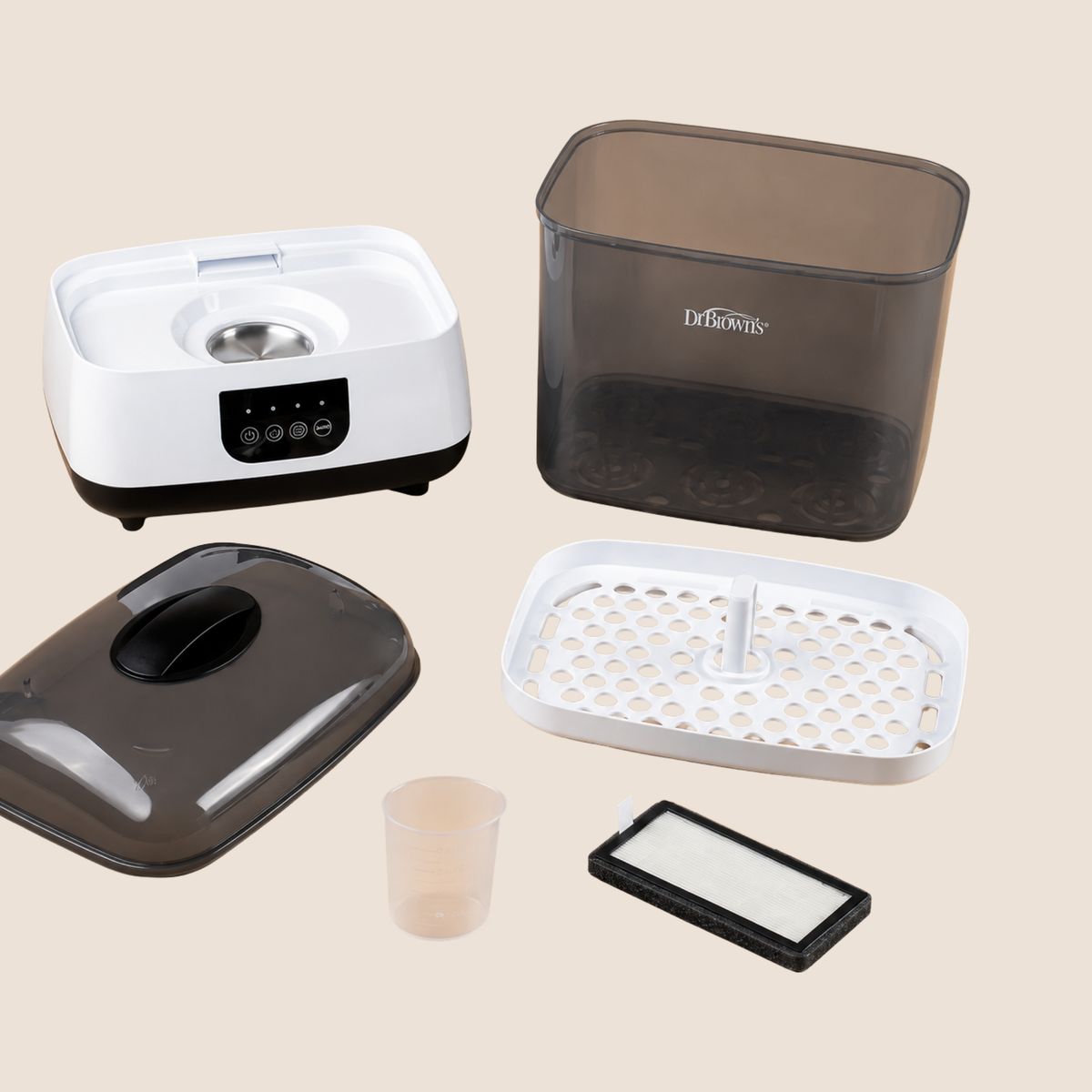 Esterilizador y Secador Multifuncional a Vapor Dr. Brown's