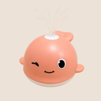 Ballena Fuente Eléctrica para Baño de Bebé Juguete Rociador de Agua