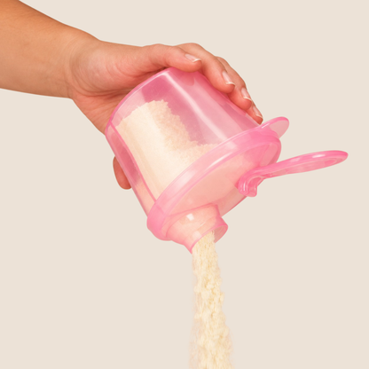 Dr. Brown's Dispensador de Leche en Polvo - Rosa