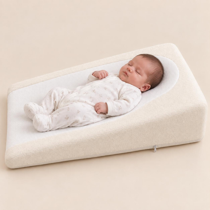 Colchón Antirreflujo para Bebé – Crema