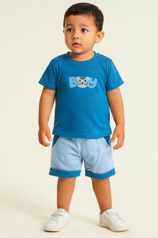 CONJUNTO INFANTIL BABY BOY AZUL