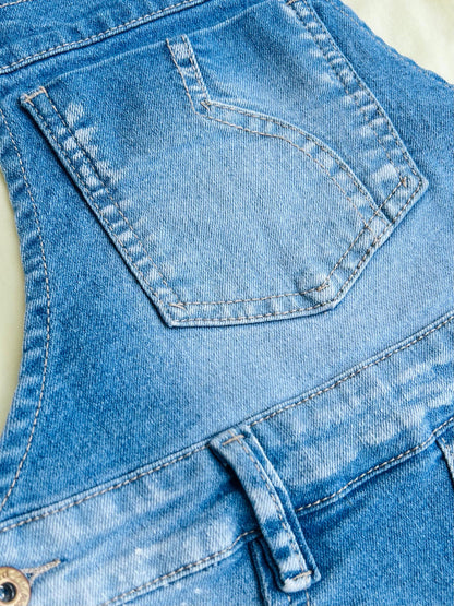 BRAGA DENIM CON CAMISETA