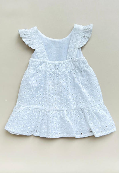 VESTIDO EUROPEO DE OJALILLO LOSAN