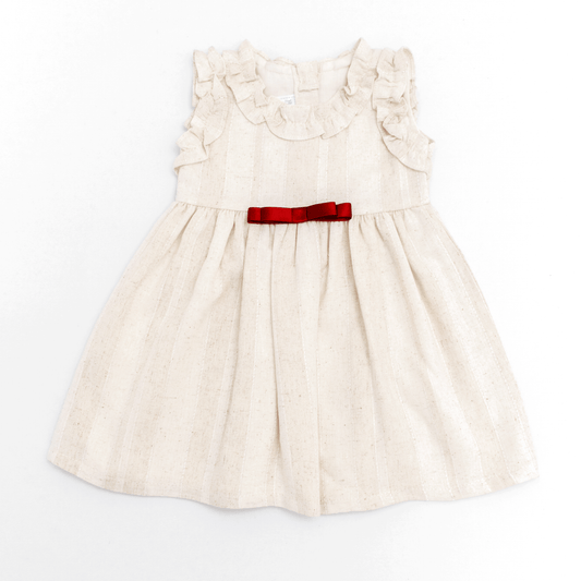 Vestido lurex golas