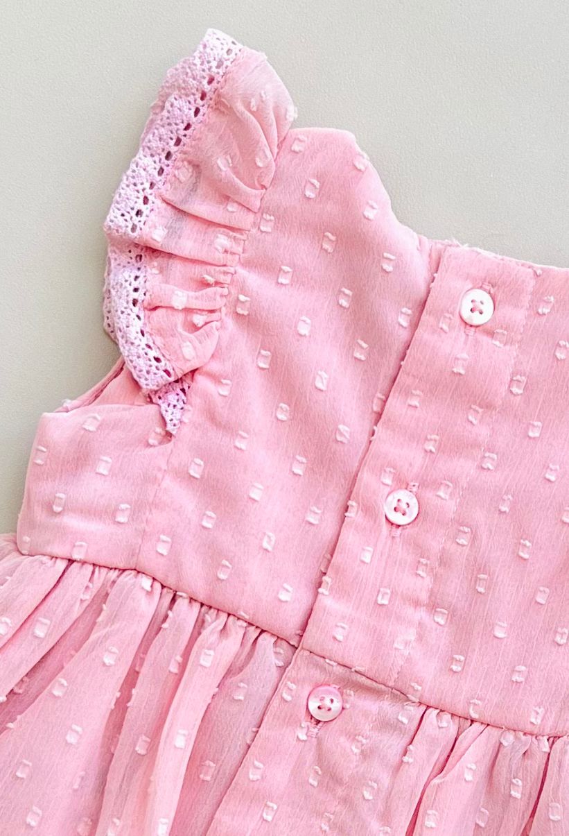 VESTIDO PUNTOS EUROPEO LOSAN