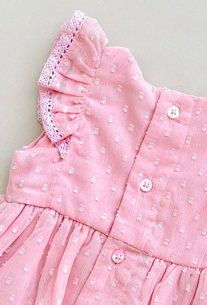 VESTIDO PUNTOS EUROPEO LOSAN
