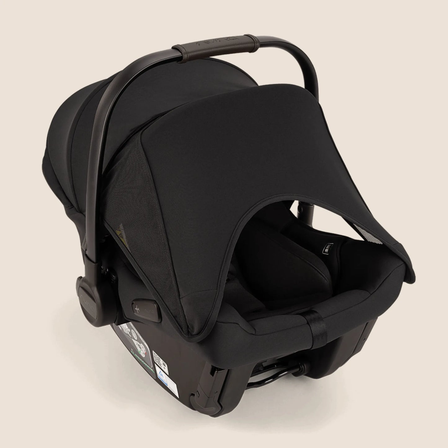 Silla para carro y porta bebé Nuna Pipa URBN – Caviar | Mara Baby Tienda