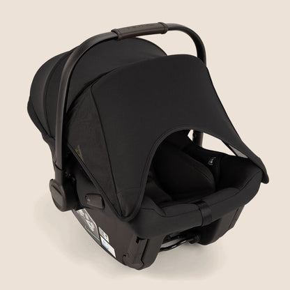 Silla para carro y porta bebé Nuna Pipa URBN – Caviar | Mara Baby Tienda