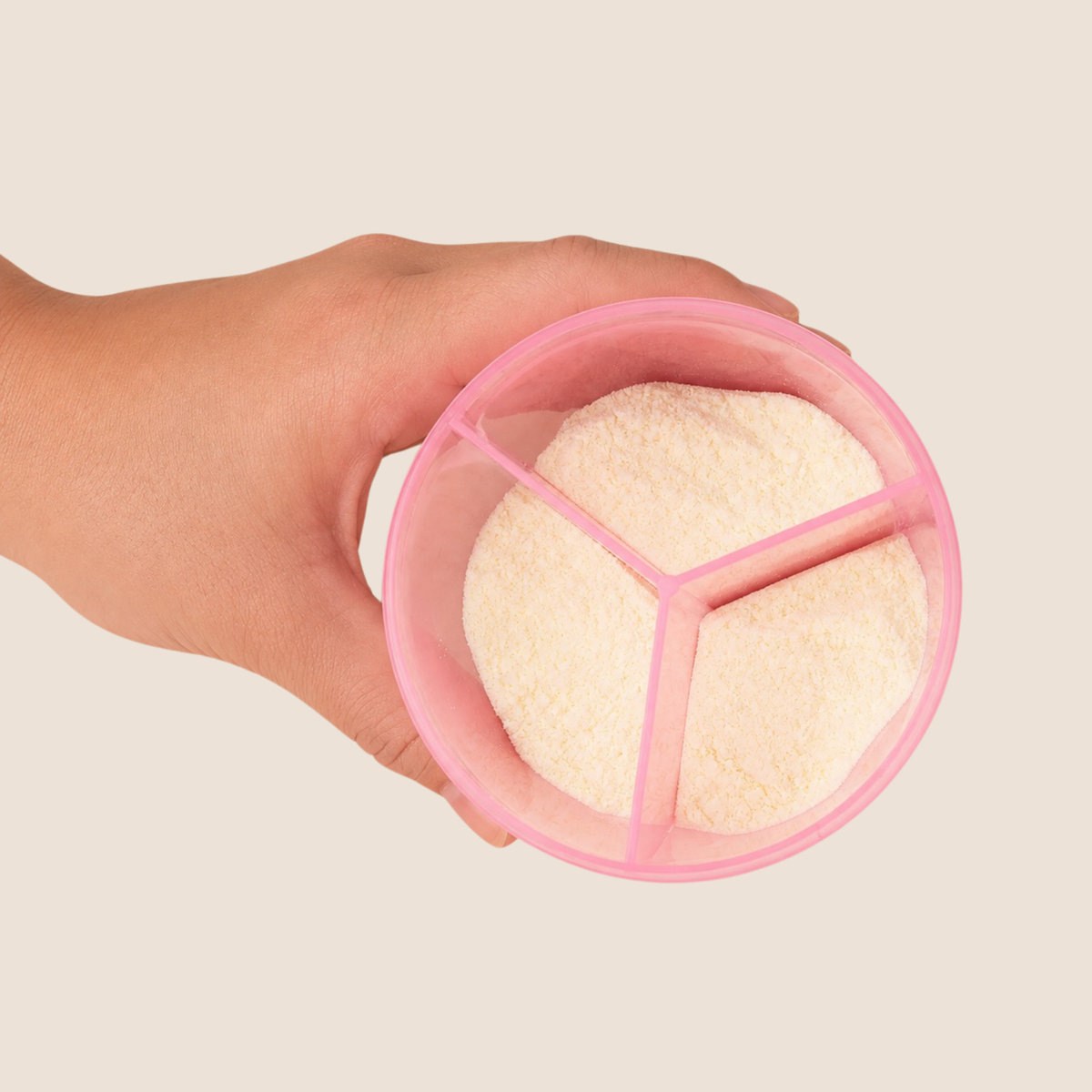 Dr. Brown's Dispensador de Leche en Polvo - Rosa